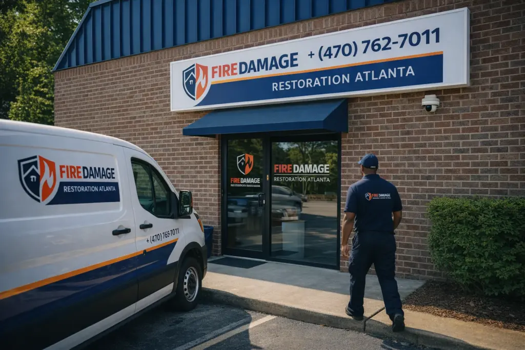 Fire Damage Restoration Atlanta - Business Exterior